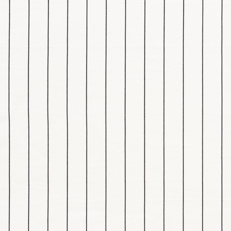 Schumacher Cavett Stripe Charcoal Fabric