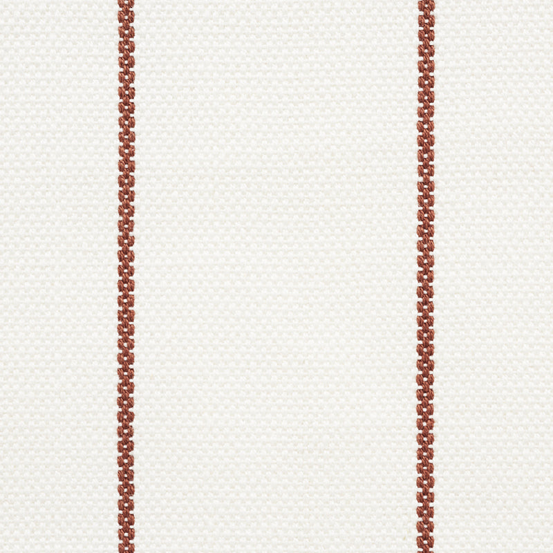 Schumacher Cavett Stripe Sienna Fabric