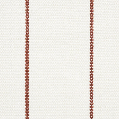 Schumacher Cavett Stripe Sienna Fabric