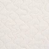 Schumacher La Belle Matelassé Ivory Fabric - Eade's Wallpaper
