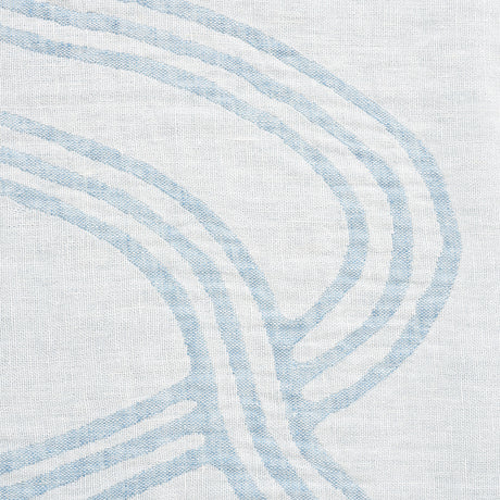Schumacher Seabury Casement Light Blue Fabric - Eade's Wallpaper