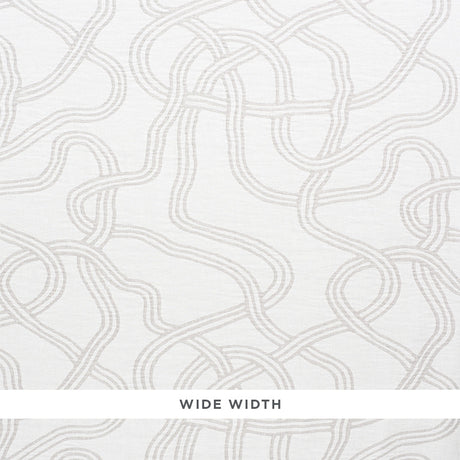 Schumacher Seabury Casement Grey Fabric - Eade's Wallpaper