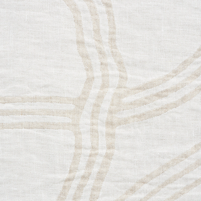 Schumacher Seabury Casement Natural Fabric - Eade's Wallpaper