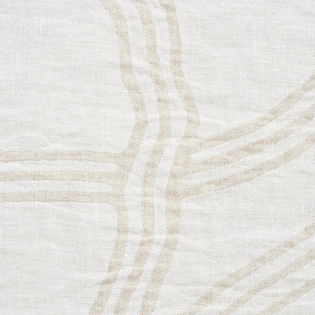 Schumacher Seabury Casement Natural Fabric - Eade's Wallpaper