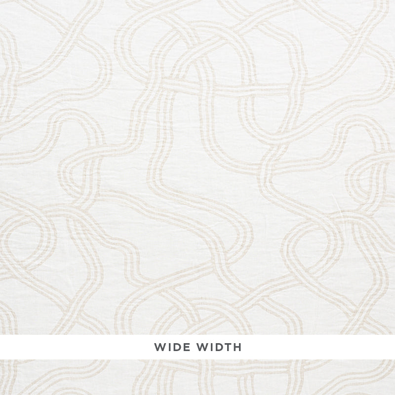 Schumacher Seabury Casement Natural Fabric - Eade's Wallpaper