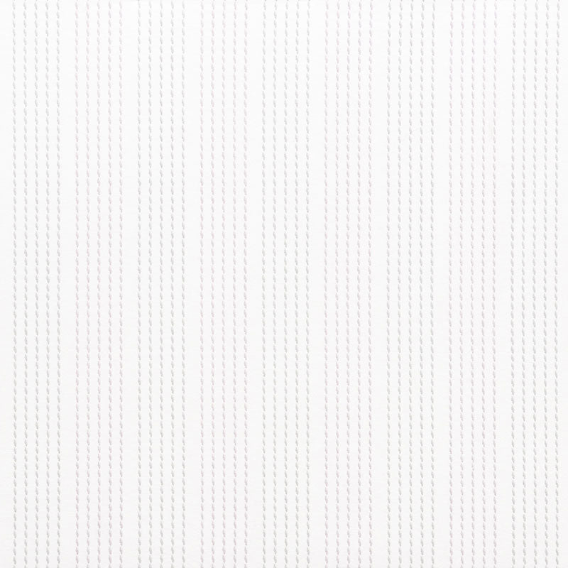 Schumacher Running Stitch Lilac & Grey Fabric - Eade's Wallpaper