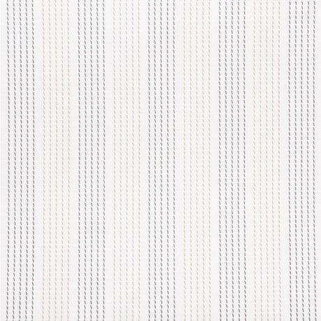 Schumacher Running Stitch Charcoal & Sand Fabric - Eade's Wallpaper