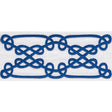 Schumacher 75350 ORMOND TAPE in BLUE Trim - NAUTILUS