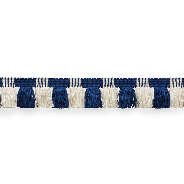 Schumacher 75360 JUNO FRINGE in COBALT & IVORY Trim - NAUTIL