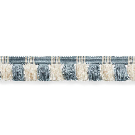 Schumacher 75361 JUNO FRINGE in SKY & IVORY Trim - NAUTILUS