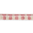 Schumacher 75362 JUNO FRINGE in PINK & IVORY Trim - NAUTILUS