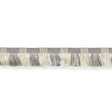 Schumacher 75364 JUNO FRINGE in GREY & IVORY Trim - NAUTILUS