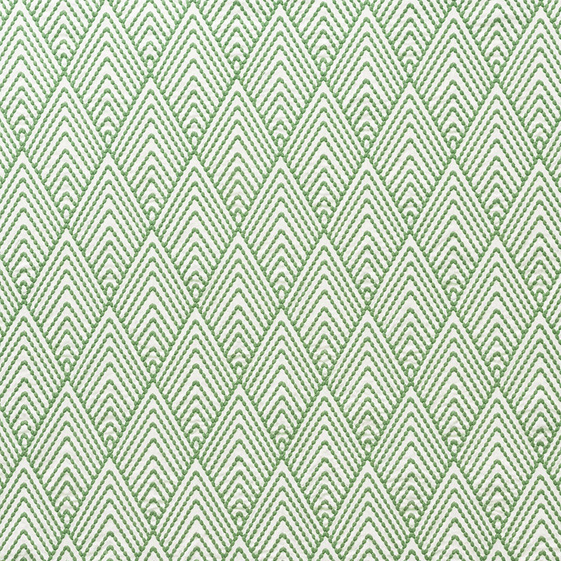 Schumacher Avila Embroidery Green Fabric