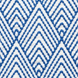 Schumacher Avila Embroidery Navy Fabric