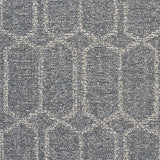 Schumacher Modern Trellis Outdoor Slate Fabric - Eade's Wallpaper