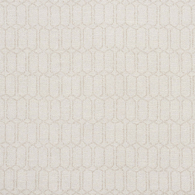 Schumacher Modern Trellis Outdoor Stone Fabric - Eade's Wallpaper