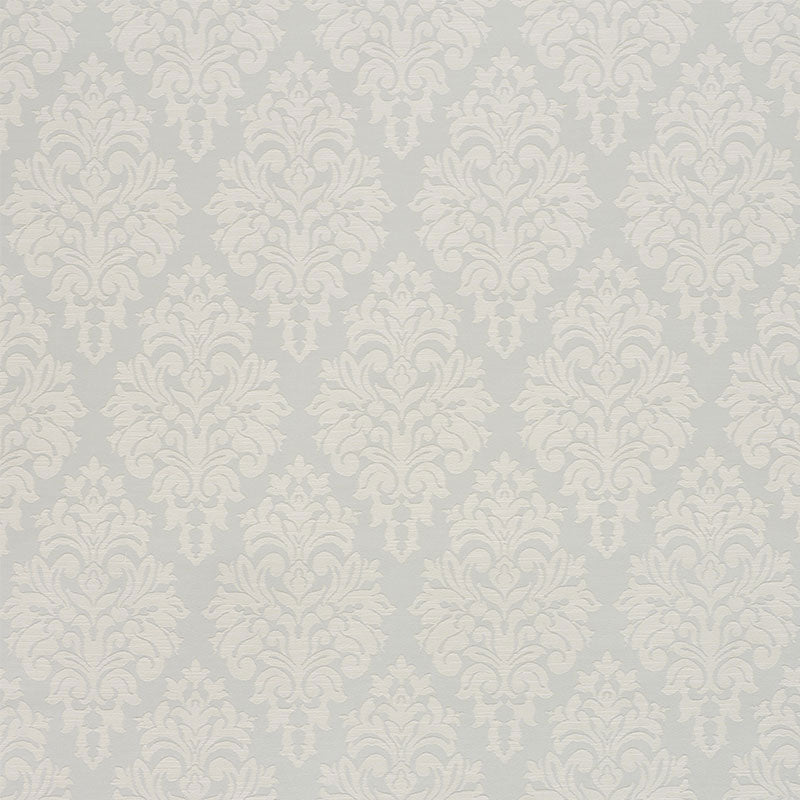 Schumacher Dauphine Damask Indoor/Outdoor Mineral Fabric