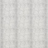 Schumacher Mini Leopard Outdoor Charcoal Fabric - Eade's Wallpaper