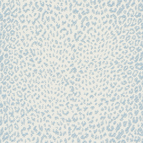 Schumacher Mini Leopard Outdoor Sky Fabric - Eade's Wallpaper