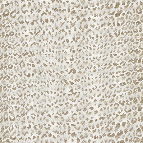 Schumacher Mini Leopard Outdoor Taupe Fabric - Eade's Wallpaper
