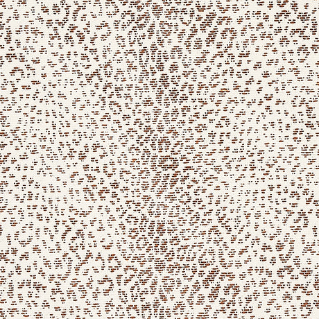 Schumacher Mini Leopard Outdoor Brown Fabric - Eade's Wallpaper