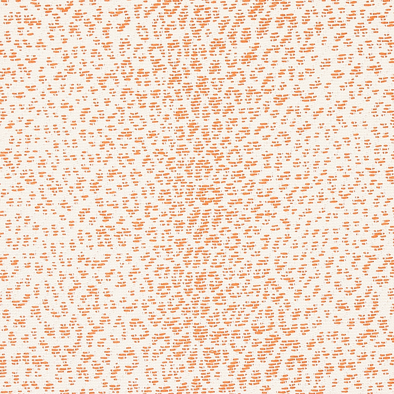 Schumacher Mini Leopard Outdoor Orange Fabric - Eade's Wallpaper