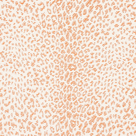 Schumacher Mini Leopard Outdoor Orange Fabric - Eade's Wallpaper