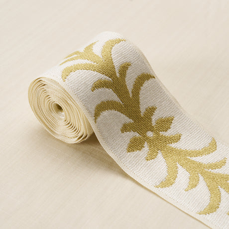 Schumacher 75447 ACANTHUS TAPE in OCHRE Trim - ATELIER PARIS