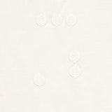 Schumacher Great Rock Embroidery Ivory Fabric