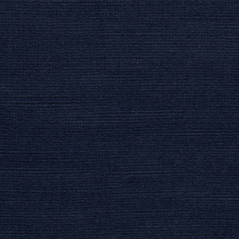 Schumacher 75700 ANTIQUE LINEN VELVET II in MIDNIGHT Fabric 