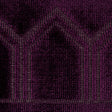Schumacher 75736 VIZIER VELVET TAPE in AUBERGINE Trim - CUT 