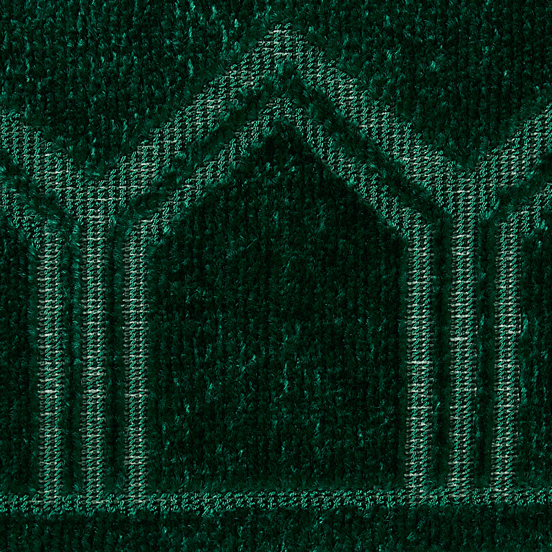 Schumacher 75737 VIZIER VELVET TAPE in EMERALD Trim - CUT & 