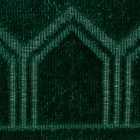 Schumacher 75737 VIZIER VELVET TAPE in EMERALD Trim - CUT & 