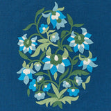 Schumacher Antalya Medallion Embroidery Aegean Fabric
