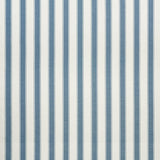 Schumacher Rafe Stripe Marine Fabric - Eade's Wallpaper