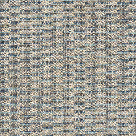 Schumacher Olmeda Performance Indigo Fabric - Eade's Wallpaper
