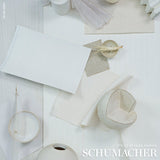 Schumacher 75884 EVERETT PERFORMANCE TWILL in IVORY Fabric -