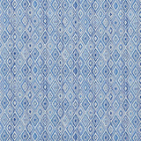 Schumacher Diamond Strie Indoor/Outdoor Blue Fabric