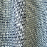 Schumacher Brickell Indoor/Outdoor Black Fabric