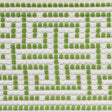 Schumacher 75951 MAZE TAPE INDOOR/OUTDOOR in LEAF Trim - IND