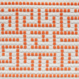 Schumacher 75953 MAZE TAPE in ORANGE Trim - INDOOR/OUTDOOR: 