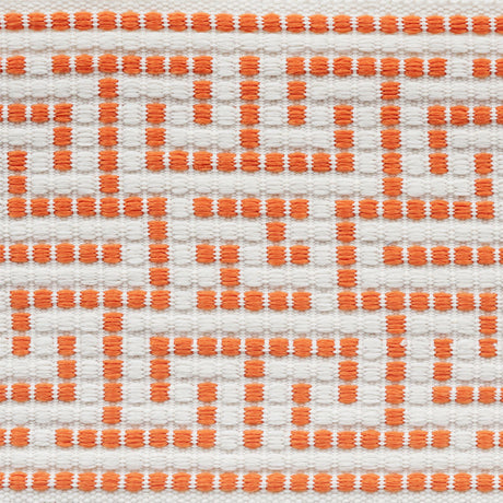 Schumacher 75953 MAZE TAPE in ORANGE Trim - INDOOR/OUTDOOR: 