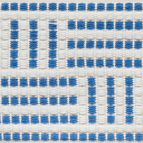 Schumacher 75960 BRICKELL TAPE INDOOR/OUTDOOR in BLUE Trim -