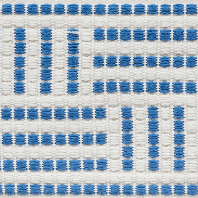 Schumacher 75960 BRICKELL TAPE INDOOR/OUTDOOR in BLUE Trim -