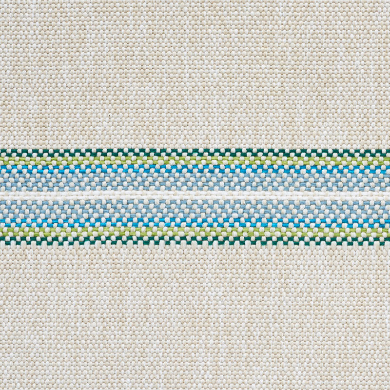 Schumacher Garden Stripe Indoor/Outdoor Meadow Fabric