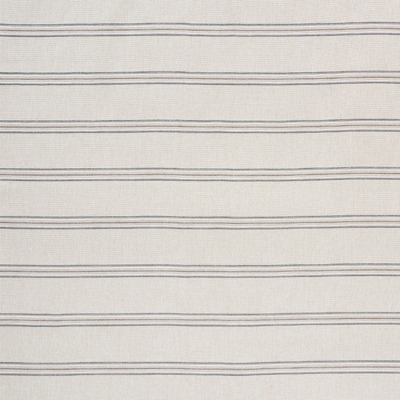 Schumacher Garden Stripe Indoor/Outdoor Stone Fabric