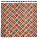 Schumacher Legrad Argyle Cognac Fabric - Eade's Wallpaper