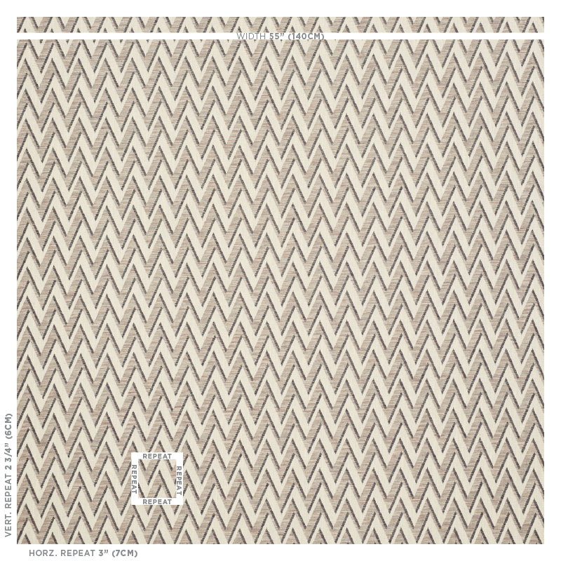 Schumacher Dartmoor Graphite Fabric