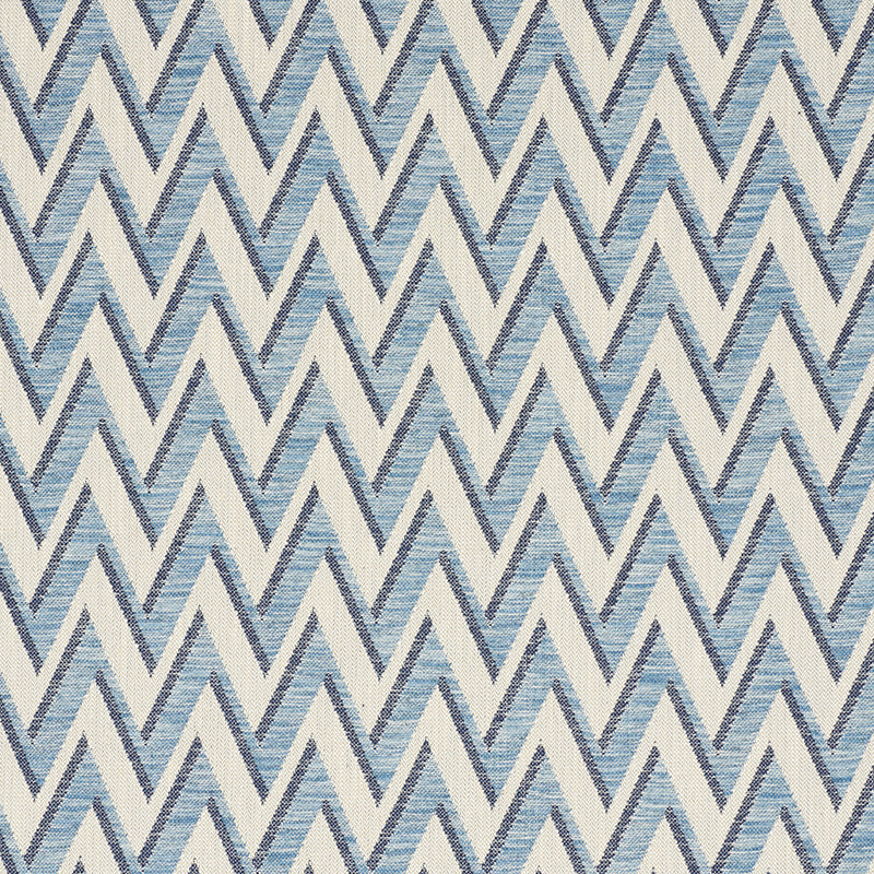 Schumacher Dartmoor Blue Fabric