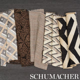 Schumacher Fiador Brown Fabric